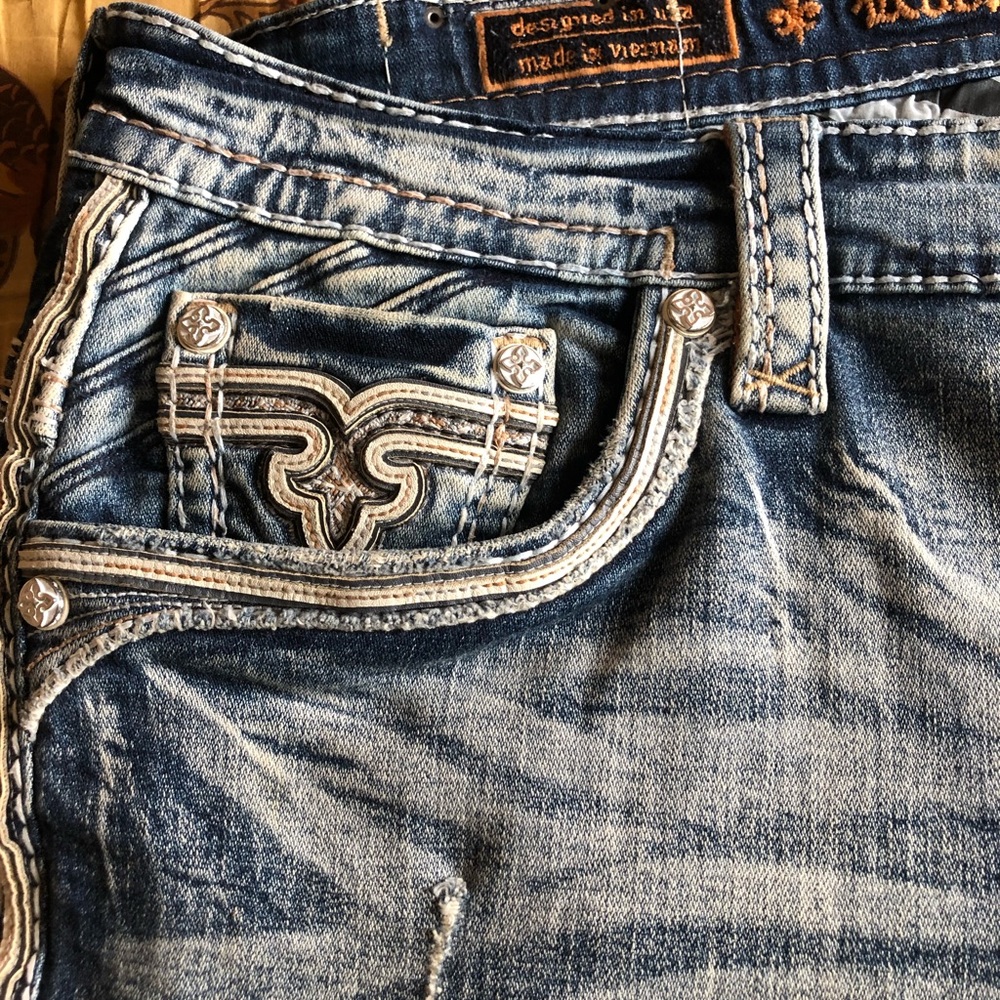Rock revival jeans size 42 straight leg